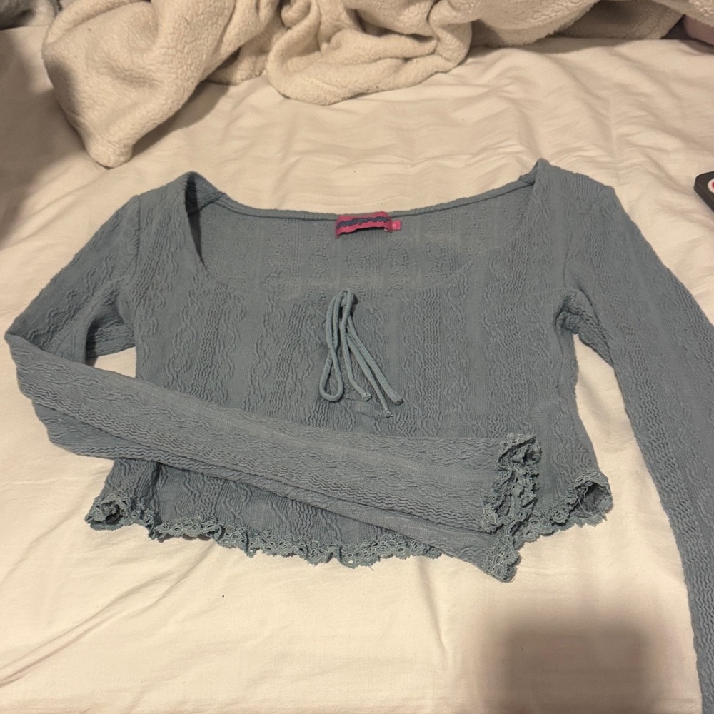 EDIKTED cropped knit sweater top